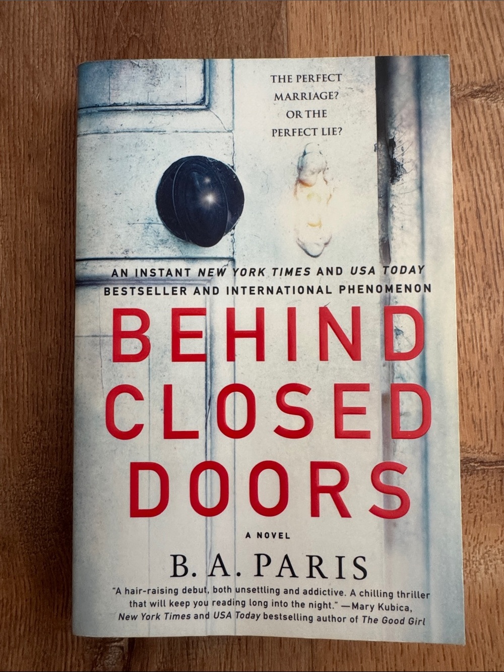 Behind Closed Doors by BA Paris